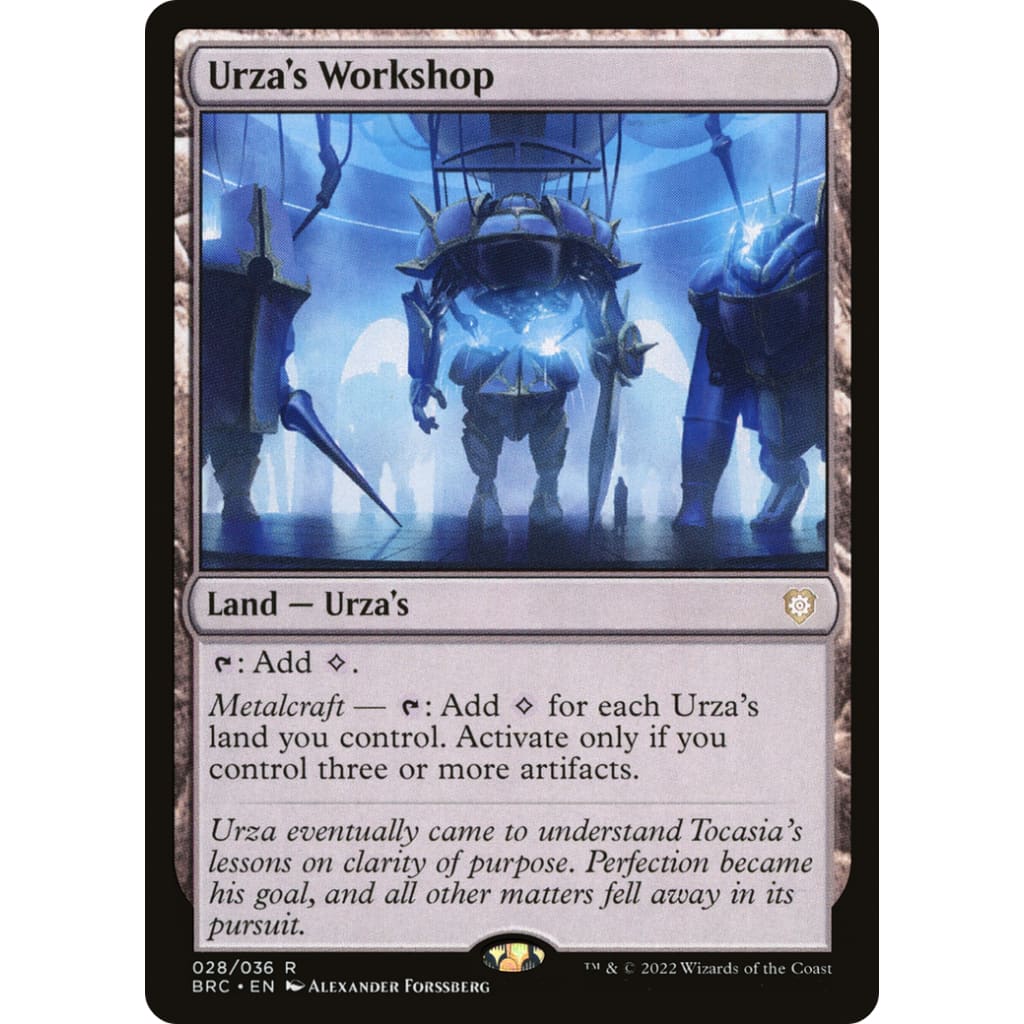 Urza’s Workshop (BRC-028) - Single
