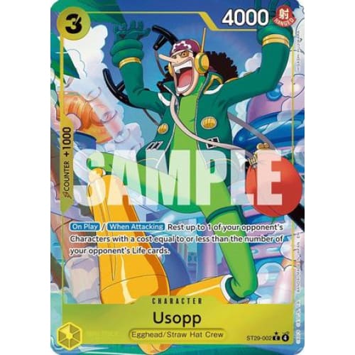 Usopp (Full Art) ST29-002 C Starter Deck 29: Egghead Foil