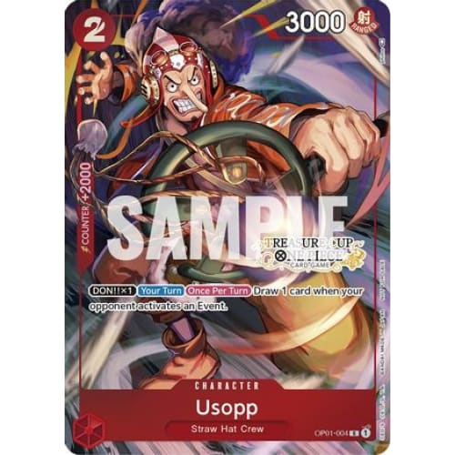 Usopp - OP01-004 (Treasure Cup) PR One Piece Promotion