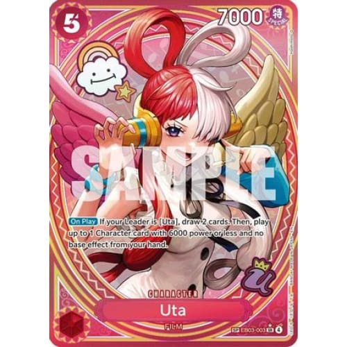 Uta - 003 (SP) EB03-003 SR Extra Booster: One Piece