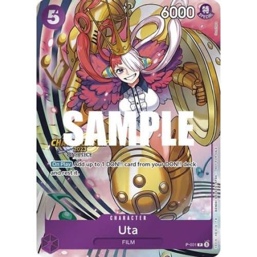 Uta (CS 2023 Event Pack) P-031 PR One Piece Promotion Cards