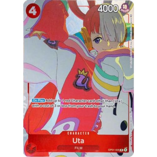 Uta (Gift Collection 2023) OP01-005 R One Piece Promotion