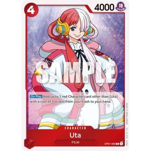 Uta OP01-005 R Romance Dawn - Single