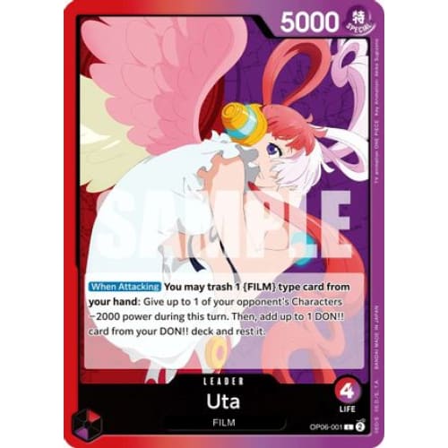 Uta OP06-001 L Wings of the Captain - Single