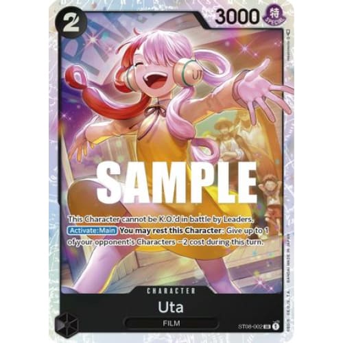 Uta ST08-002 SR Starter Deck 8: Monkey.D.Luffy Foil - Single