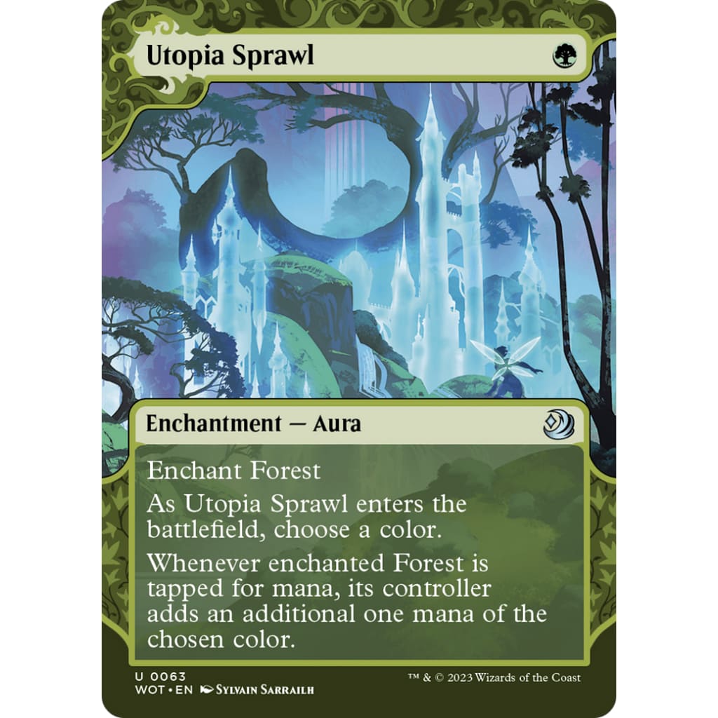 Utopia Sprawl (WOT-063): (Showcase) (Borderless) - Single