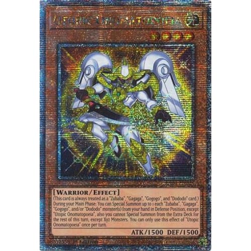 Utopic Onomatopoeia (Quarter Century Secret Rare)