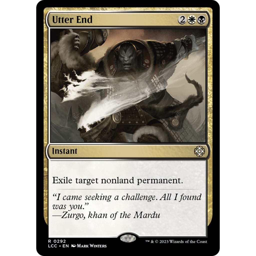 Utter End (LCC-292) - Single