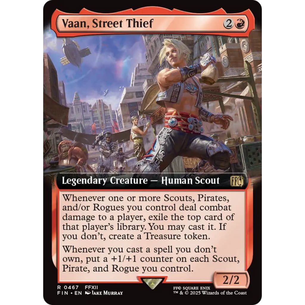Vaan Street Thief (FIN-467): (Extended Art) Foil - Single