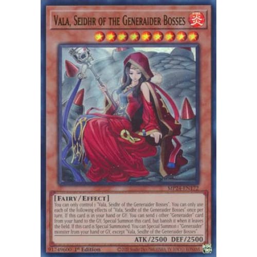 Vala Seidhr of the Generaider Bosses - MP24-EN172 Ultra