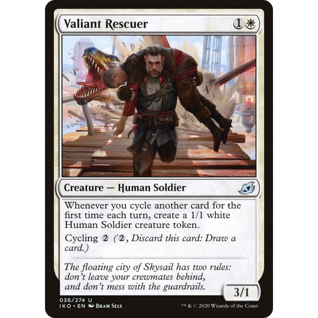 Valiant Rescuer (IKO-036) - Single