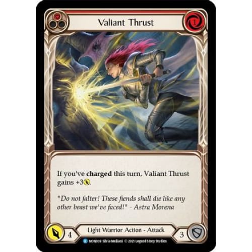 Valiant Thrust (Red) (MONARCH) Unlimited Edition - Single