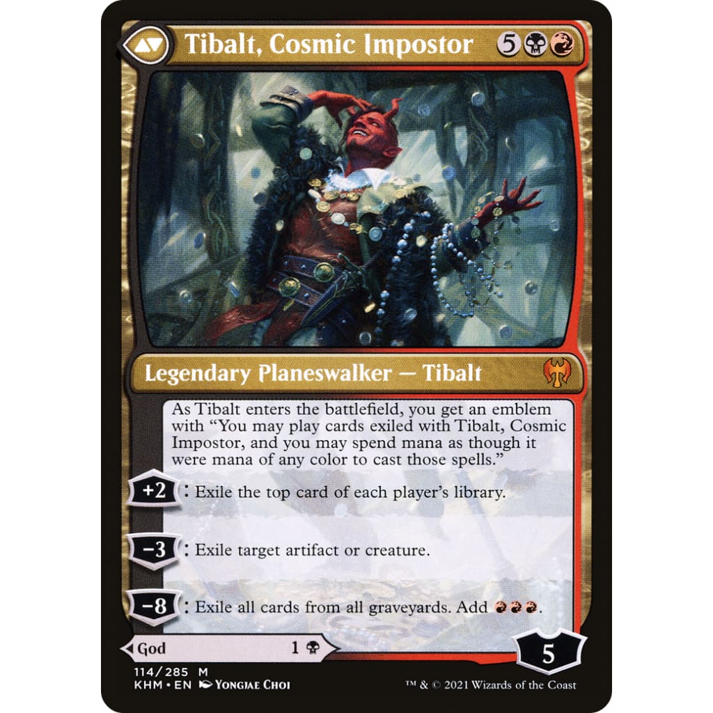 Valki God of Lies // Tibalt Cosmic Impostor (KHM-114)