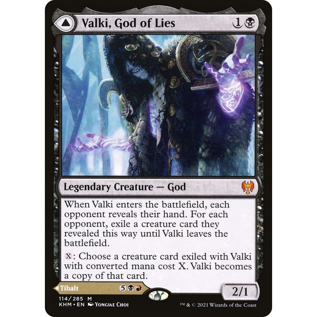 Valki God of Lies // Tibalt Cosmic Impostor (KHM-114)