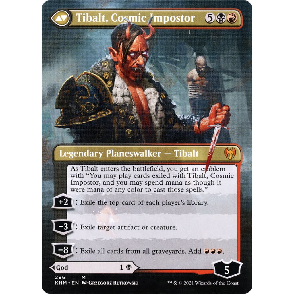 Valki God of Lies // Tibalt Cosmic Impostor (KHM-286)
