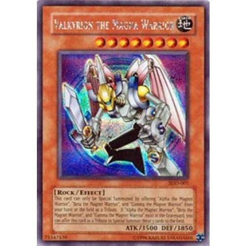 Valkyrion the Magna Warrior (SDD-001) Secret Rare Limited
