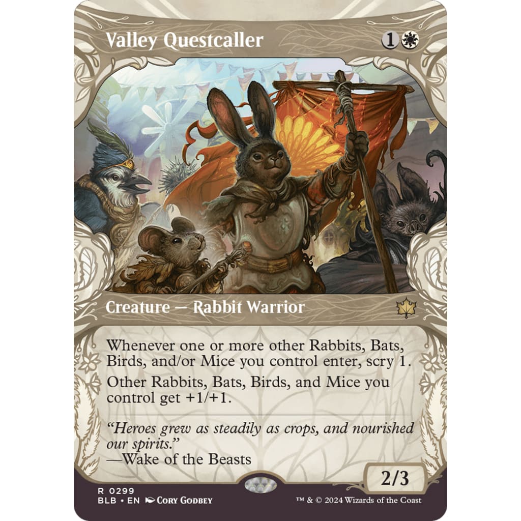 Valley Questcaller (BLB-299): (Showcase) - Single
