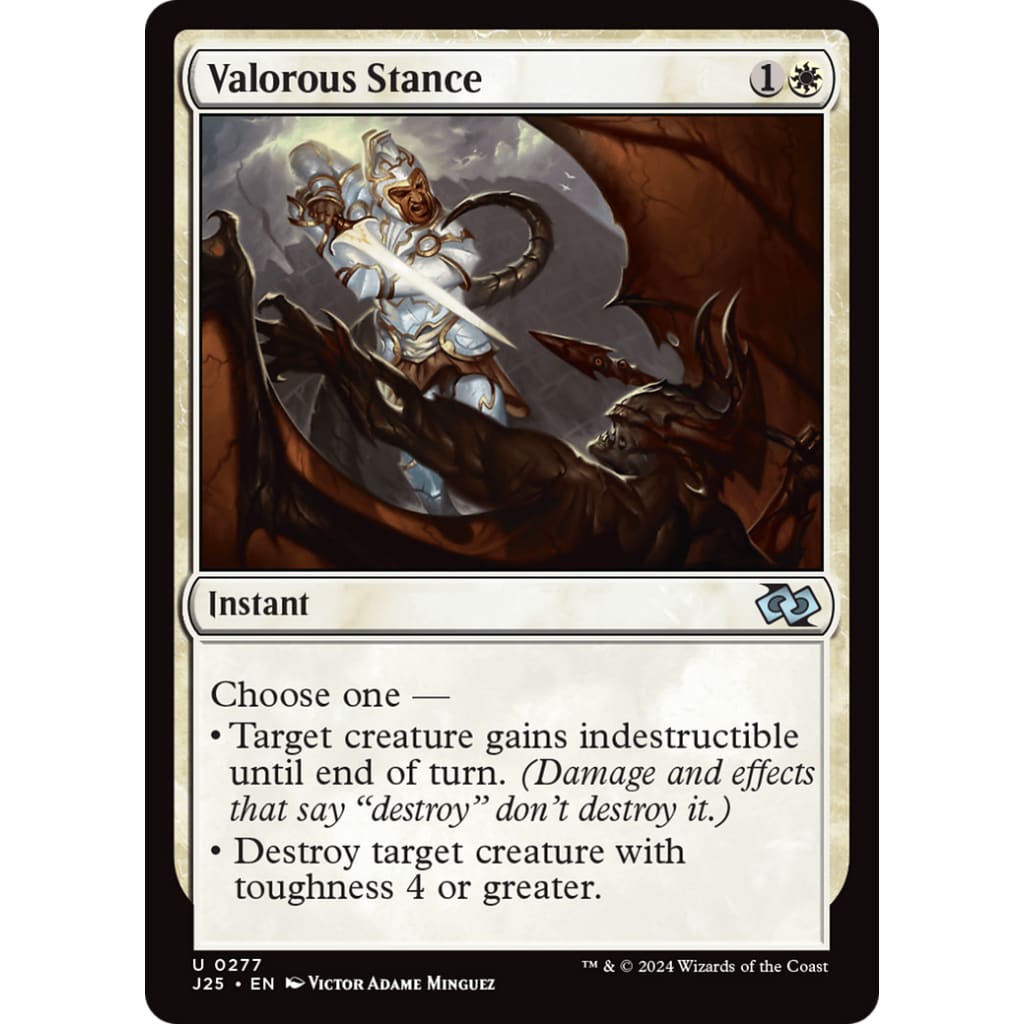 Valorous Stance (J25-277) - Single