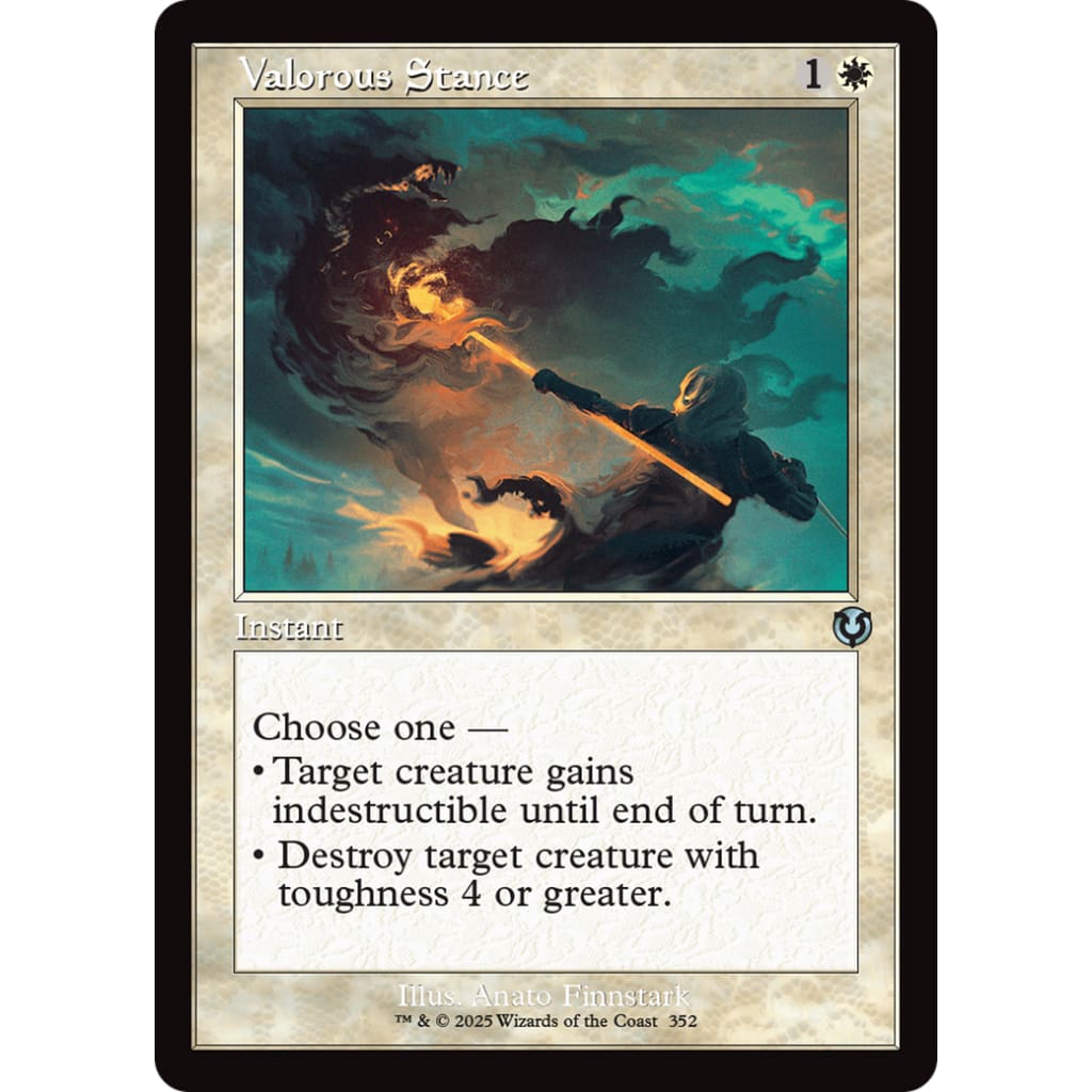 Valorous Stance (Retro Frame) (INR-352) - Single