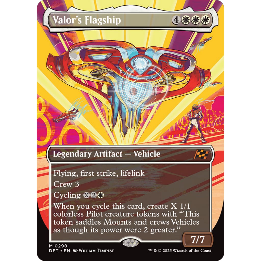 Valor’s Flagship (Borderless) (DFT-298) - Single
