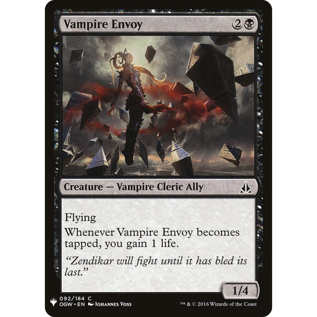 Vampire Envoy (PLST-OGW-92) - Single