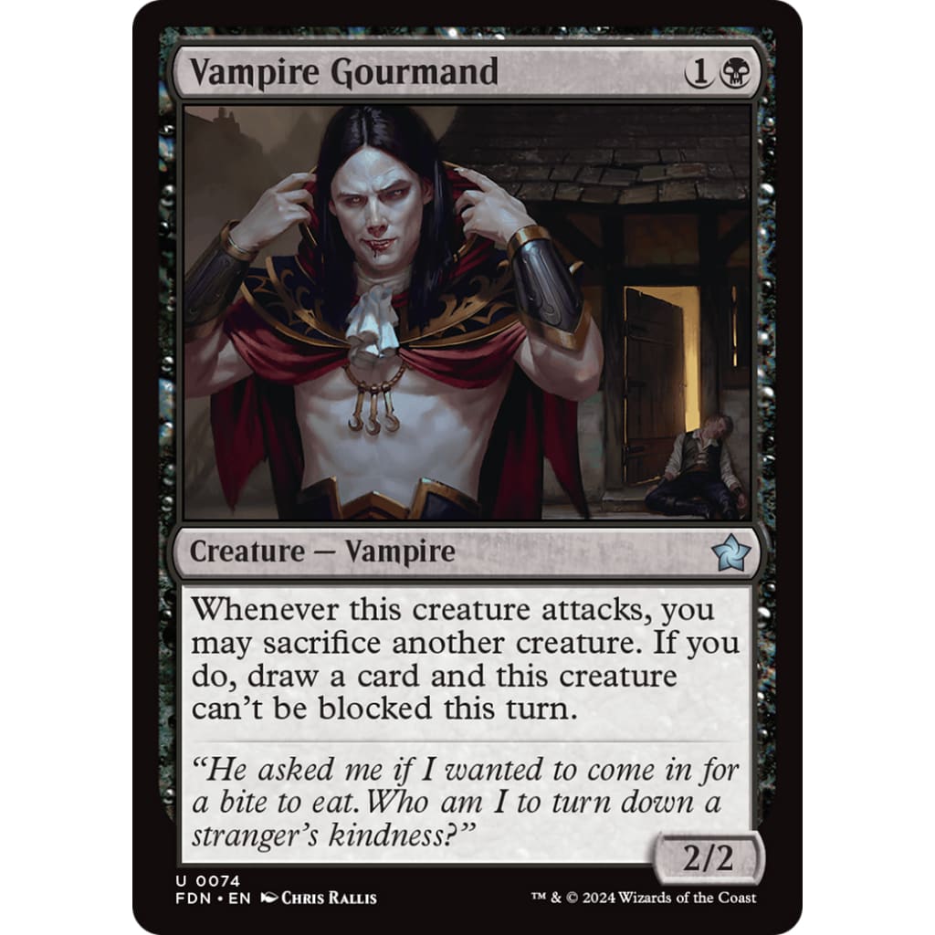 Vampire Gourmand (FDN-074) - Single