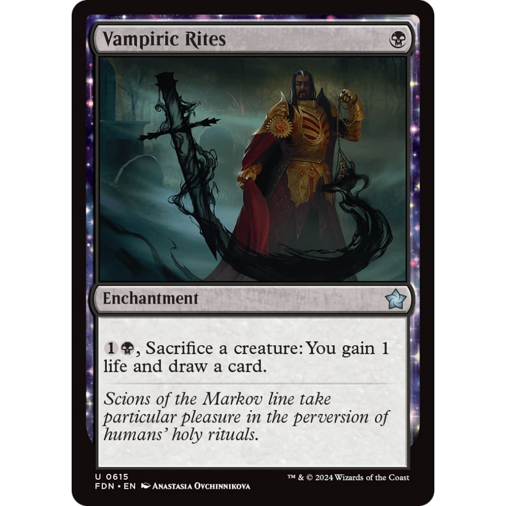 Vampiric Rites (FDN-615) - Single