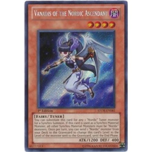 Vanadis of the Nordic Ascendant (STOR-EN081) Secret Rare