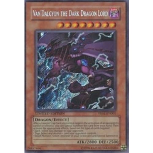 Van’Dalgyon The Dark Dragon Lord (YR01-EN001) Secret Rare