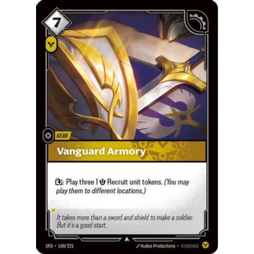 Vanguard Armory (168/221) - Spiritforged - Single