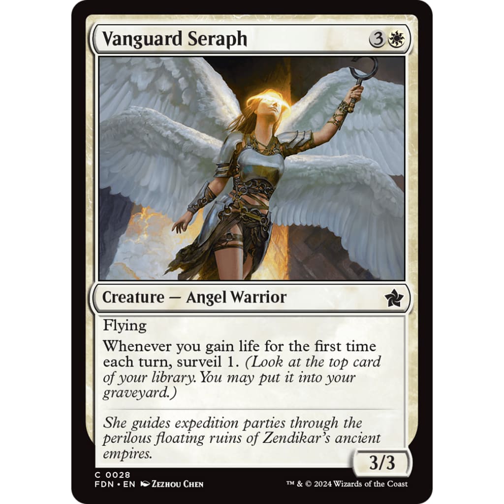Vanguard Seraph (FDN-028) Foil - Single
