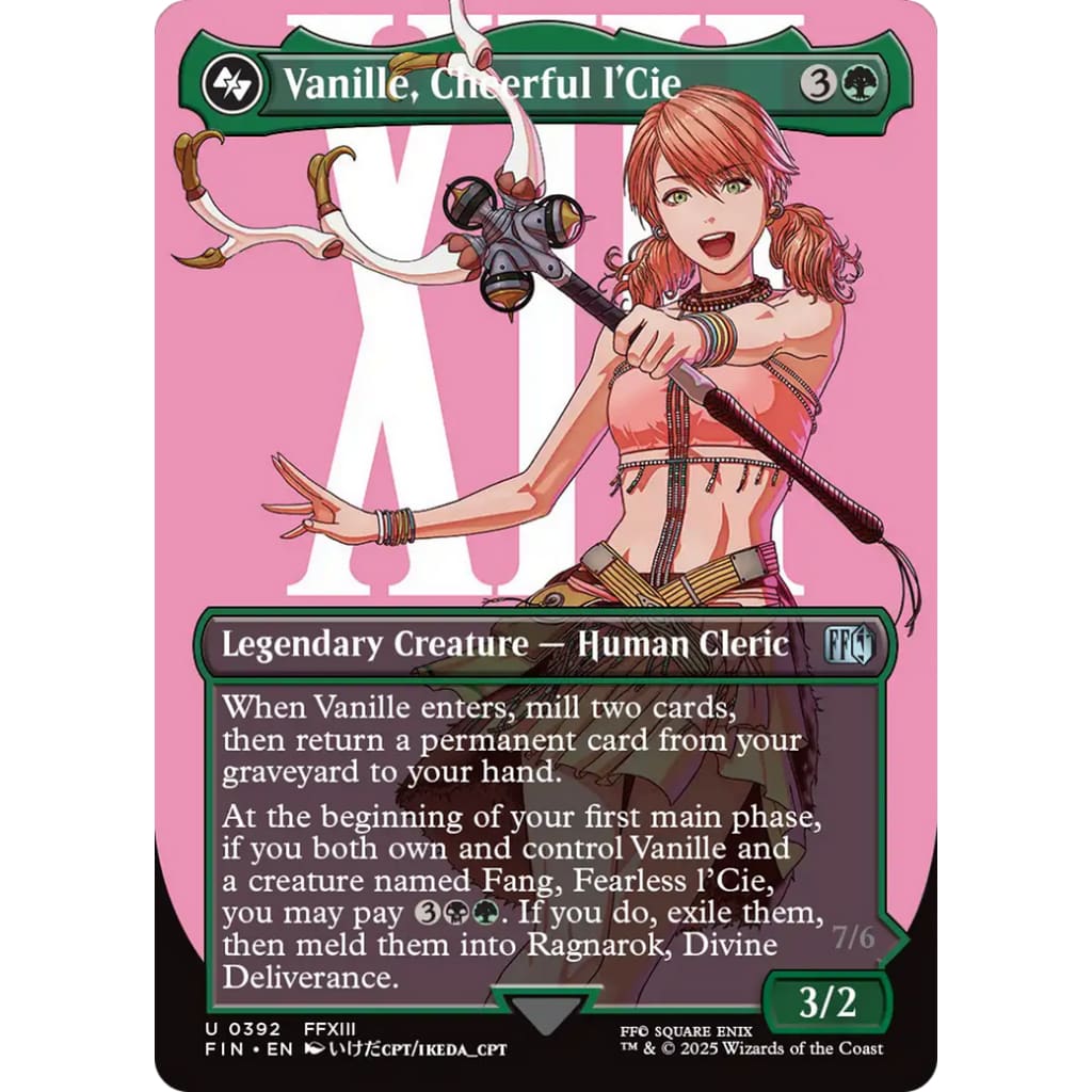 Vanille Cheerful l’Cie (Borderless) (FIN-392) - Single