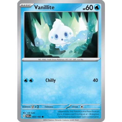 Vanillite (43) Common - Single