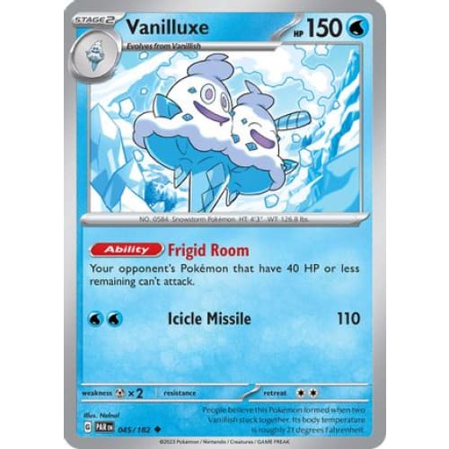 Vanilluxe (45) Uncommon Reverse Holofoil - Single