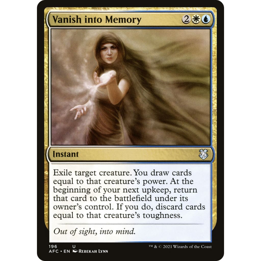 Vanish into Memory (AFC-196) - Single