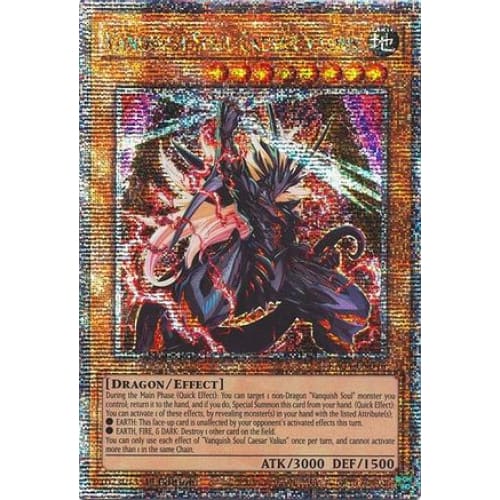 Vanquish Soul Caesar Valius (Quarter Century Secret Rare)