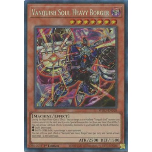 Vanquish Soul Heavy Borger (CR) - WISU-EN018 Collector’s