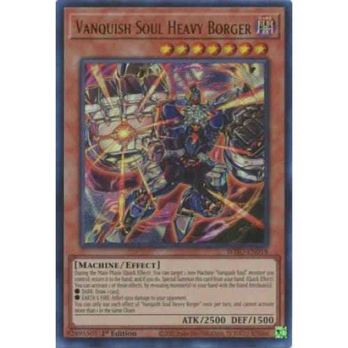 Vanquish Soul Heavy Borger - WISU-EN018 Ultra Rare 1st