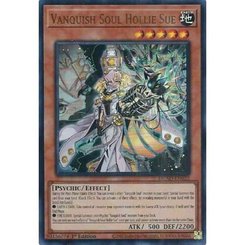 Vanquish Soul Hollie Sue - DUAD-EN022 Ultra Rare 1st