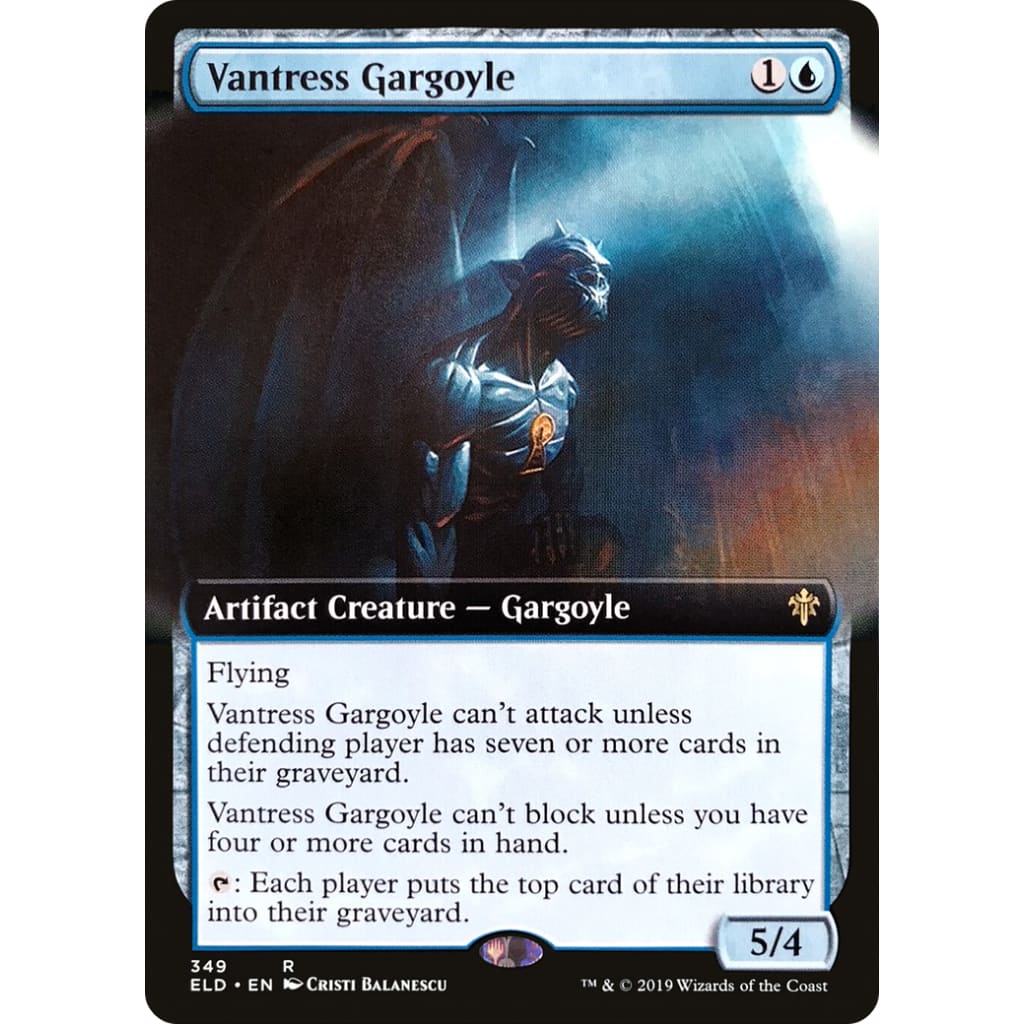 Vantress Gargoyle (ELD-349): (Extended Art) - Single