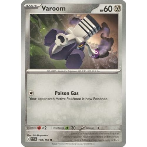 Varoom - 140/198 (140) Common - Single