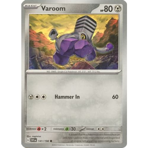 Varoom - 141/198 (141) Common - Single