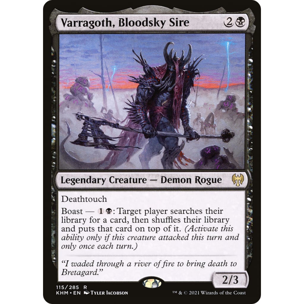 Varragoth Bloodsky Sire (KHM-115) - Single