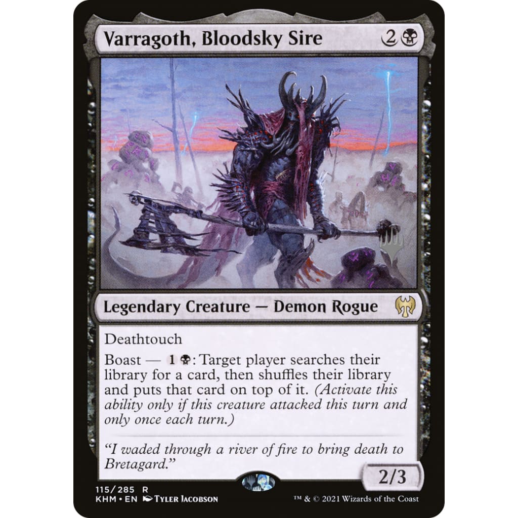 Varragoth Bloodsky Sire (PKHM-115P) - Single