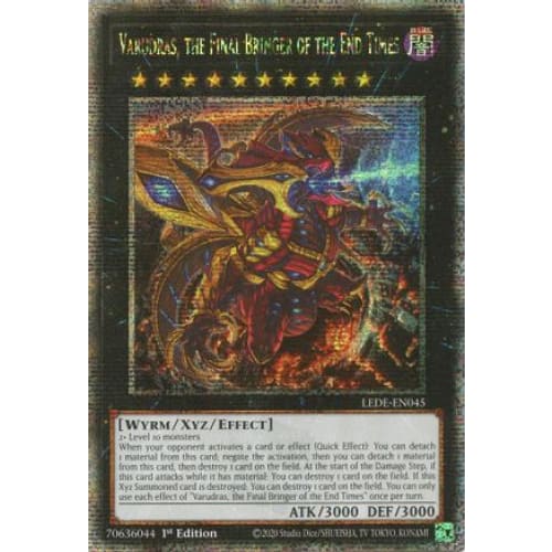 Varudras the Final Bringer of End Times (Quarter Century