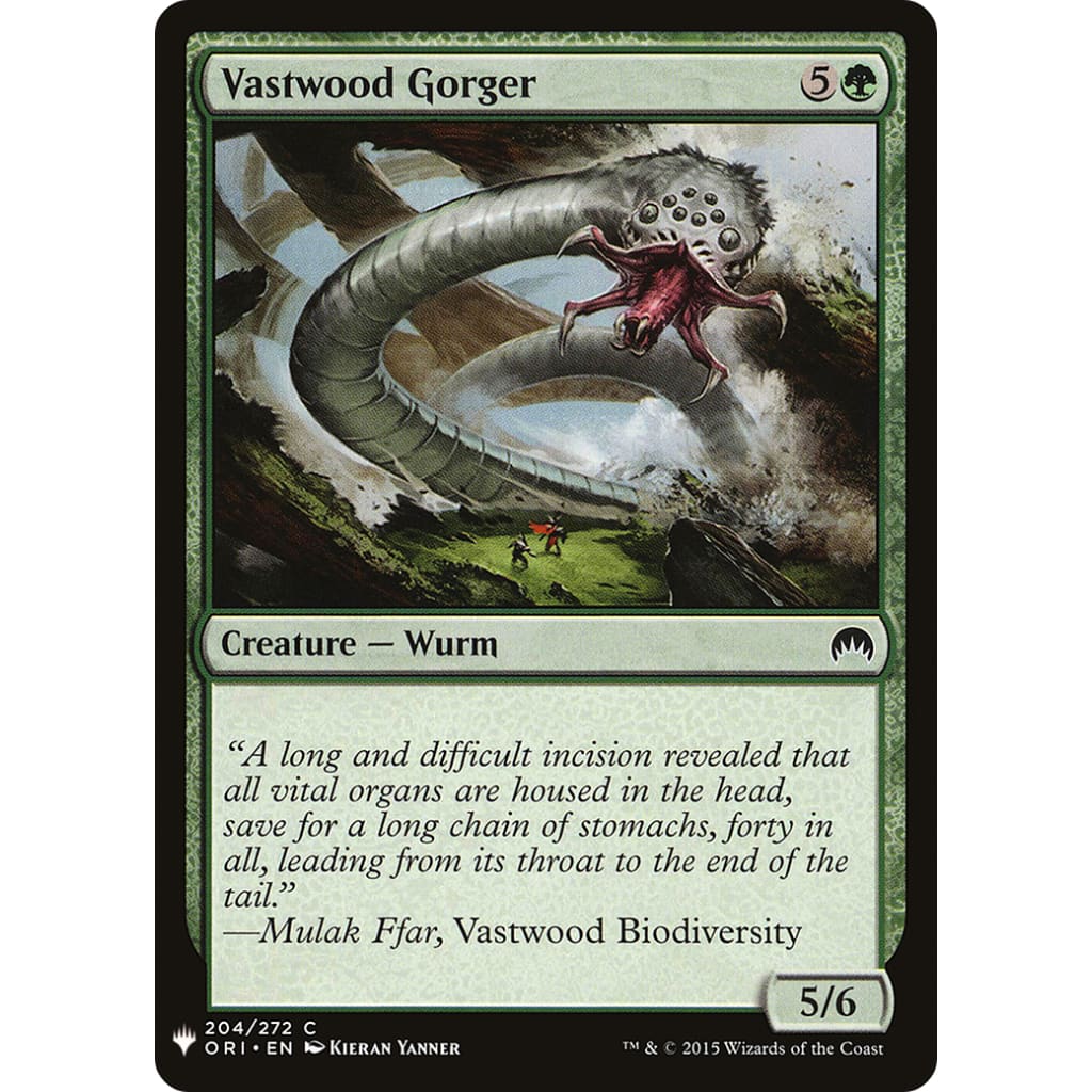 Vastwood Gorger (PLST-ORI-204) - Single