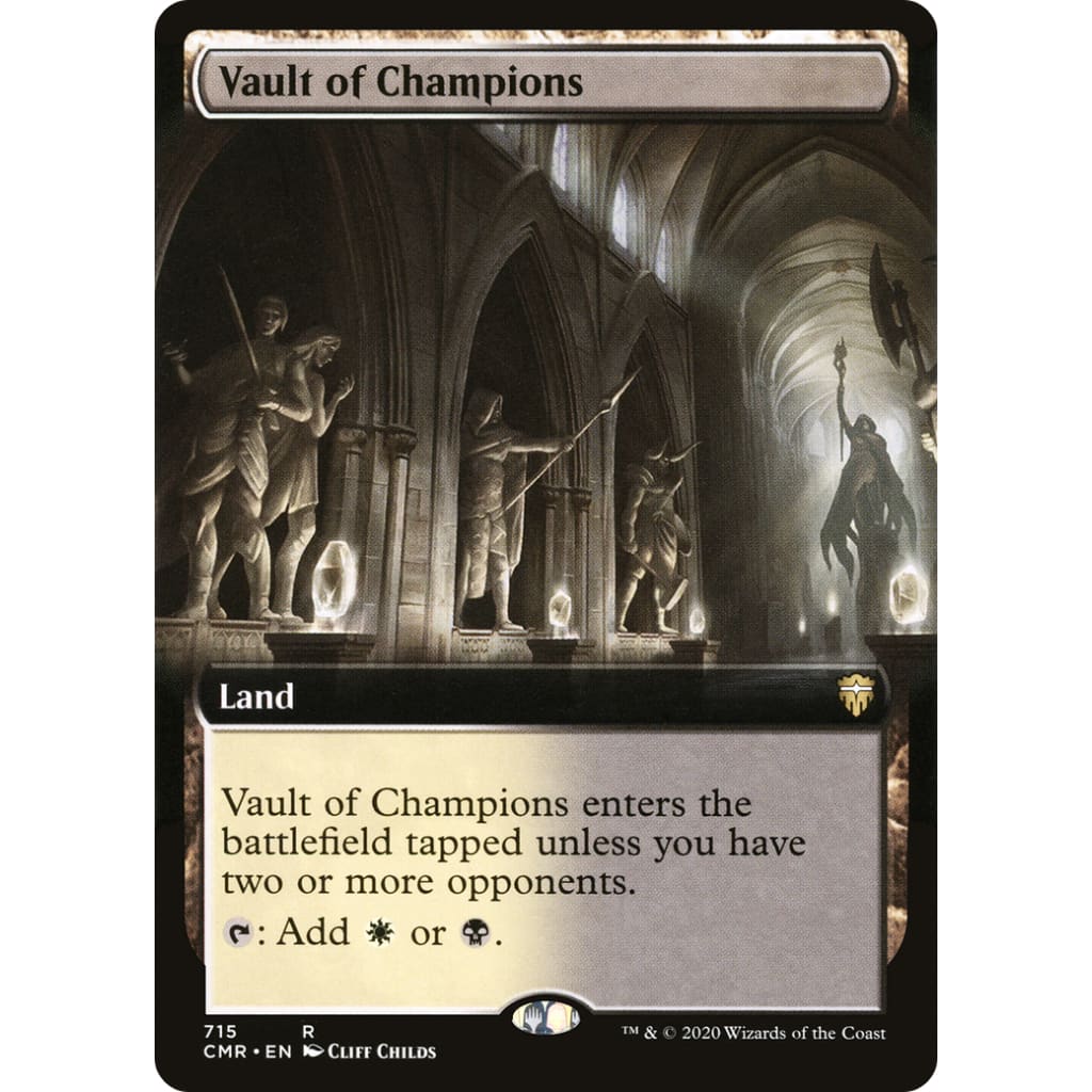 Vault of Champions (CMR-715): (Extended Art) - Single