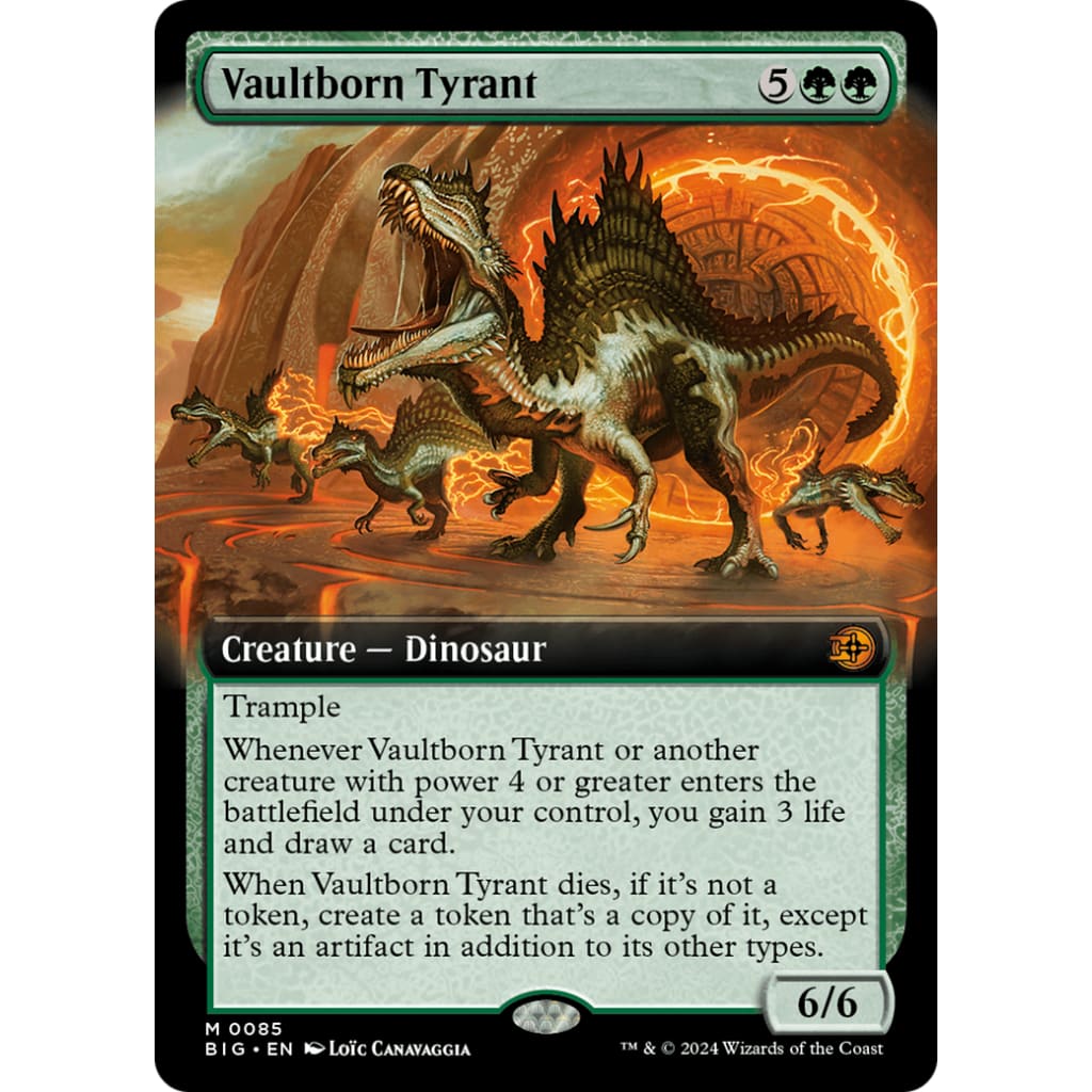 Vaultborn Tyrant (BIG-085): (Extended Art) - Single