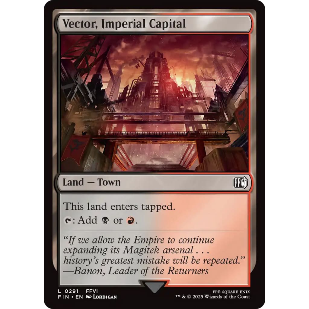 Vector Imperial Capital (FIN-291) Foil - Single