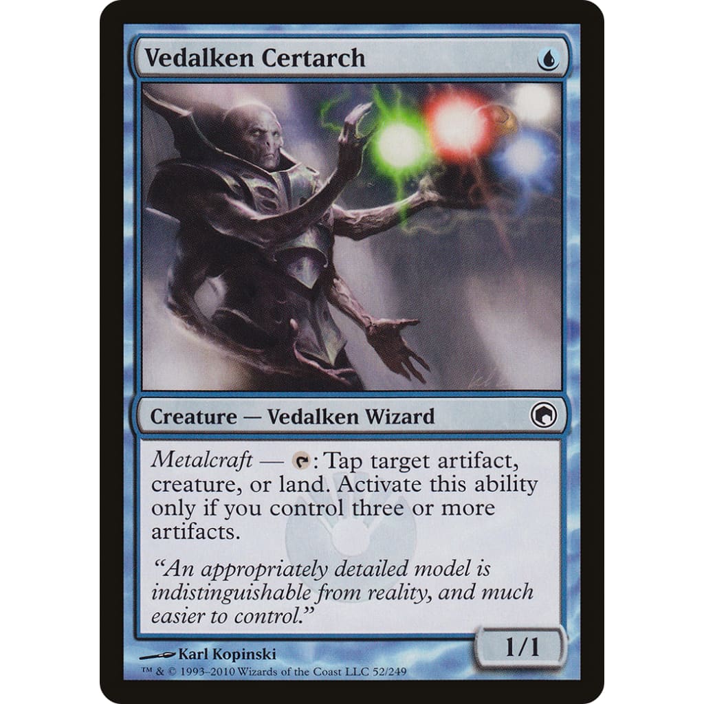 Vedalken Certarch (SOM-052) - Single